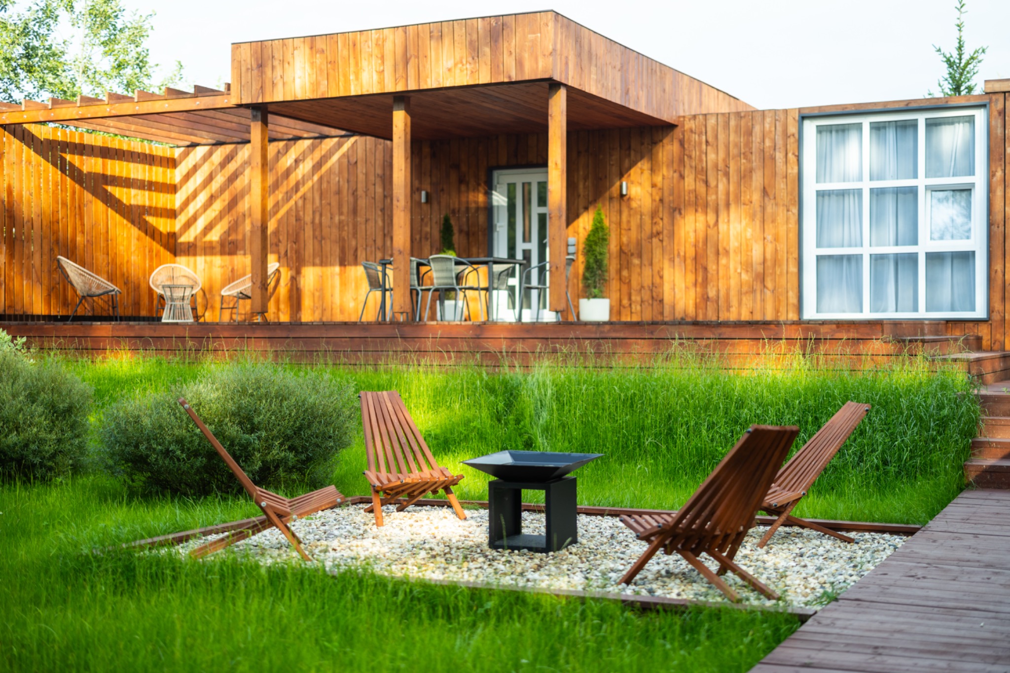 Дом и терраса